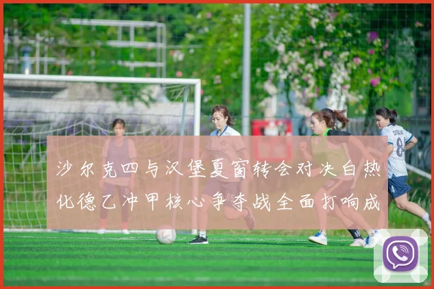 沙尔克四与汉堡夏窗转会对决白热化德乙冲甲核心争夺战全面打响成长观察